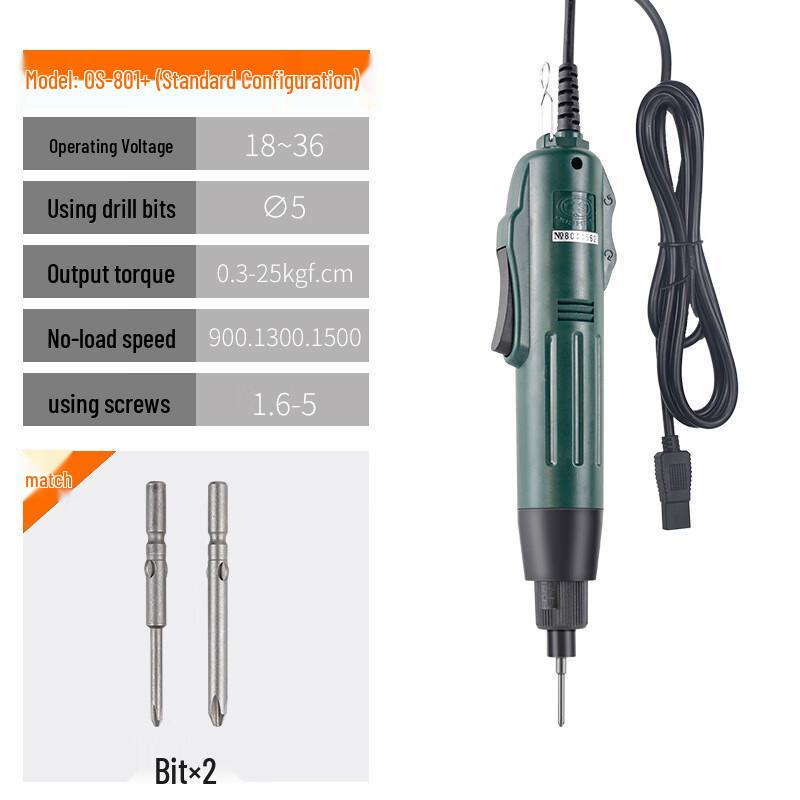 

Kalei Electric Screwdriver CN plug (adapter included)