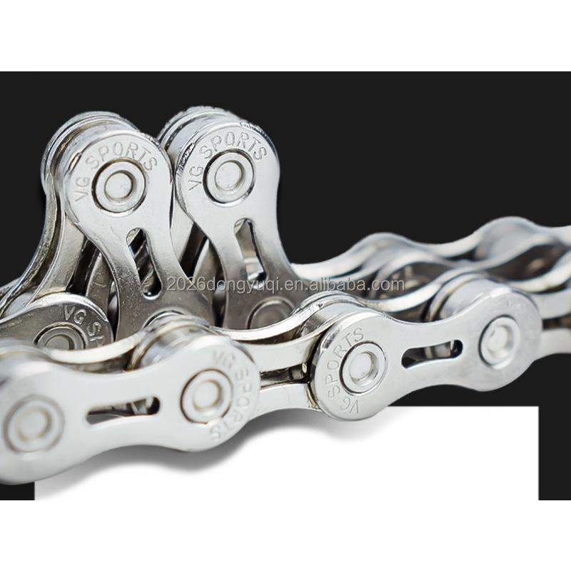 9 Speed Bicycle Chain Bike Chain Half Hollow 116L Silver Golden Purple Mountain MTB Road Bike Chains