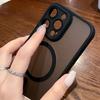 Matte Magnetic Translucent Shockproof Case For iPhone 17 16 15 14 13 12 11 Pro Max For Magsafe Wireless Charge Cover