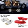 2Pcs LED Car Door Lights Welcome Light Emblem Logo Lamps For Opel Insignia A B 2009-2017 Antara 2008-2018 car accessories