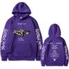 Bluza z kapturem z grafiką rapera Kendricka Lamara To Pimp A Butterfly Męskie bluzy z kapturem Hip Hop Oversize Męskie bluzy polarowo-bawełniane