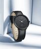 BUREI Men's Watch, Black, Simple, Stylish, Popular, Waterproof, Brand Name, Watch V