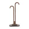 Wooden Hook Earring And Necklace Display Stand Jewelry Organizer Rack For Desktop Use