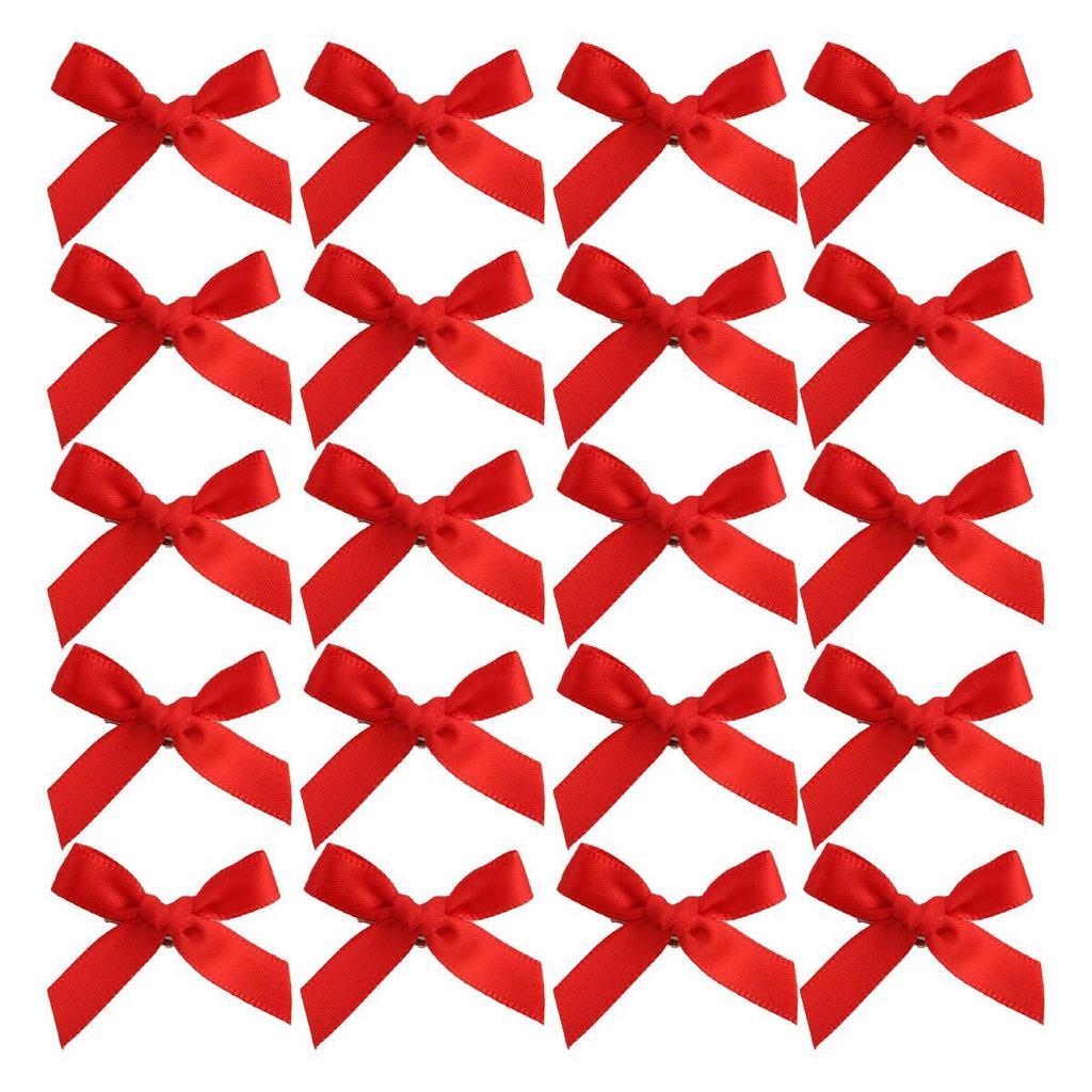 Ballet Style Ribbon Bow Duckbill Clip - Sweet 4cm Hair Accessories