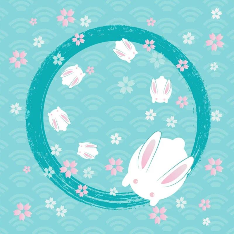 Japanse Stijl Bento Wikkeldoek 70x70cm Sushi Zakdoek Furoshiki Festival Zoetigheden Thee Snack Cadeau Verpakkingsdoek