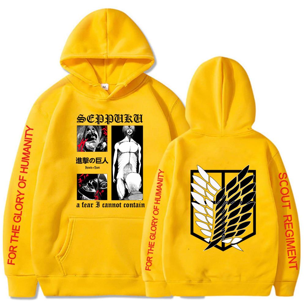 

Свободный молодежный свитер с капюшоном с принтом на осень и зиму XS жёлтый