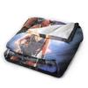 L-Lolas I-Indigos Super Soft Blankets  Travel Office Plush Throw Blanket Pattern Couch Chair Flannel Bedspread Sofa Bed Cover