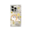 Clear Square Back Tube Case Protection For iPhone 16 ProMax 11 12 15 Plus 14 Pro Max 13 Anti-Oxygen,The Eccentric Cat Pattern Casing