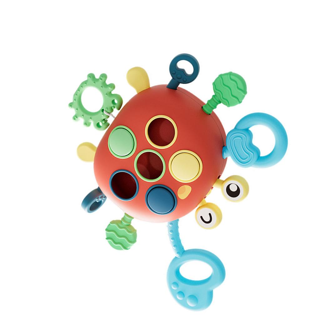 Ziehspielzeug Aktivitätsspielzeug Frühe Bildung Pädagogisches Finger Feinmotorik Spielzeug für Kleinkinder Jungen