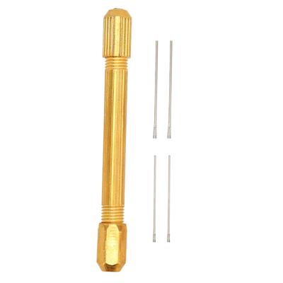 Doll Hair Rooting Holders 4pcs 0.6mm 0.8mm Needles Alloy Handle Doll Hair Making Accessories