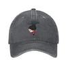 Pucca Pucca Denim Fabric Cap Casual Baseball Caps Adjustable Hat Summer Unisex Baseball Hats