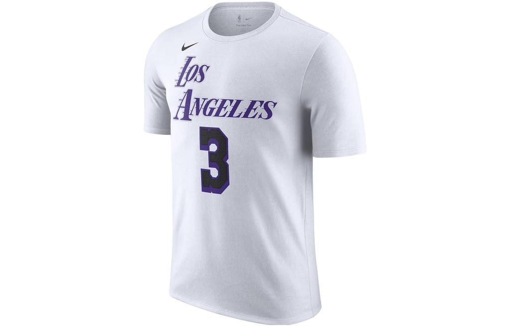 Nike Nba Los Angeles Lakers LeBron James City Edition T shirt DV5993-107