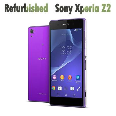 Generalüberholt Sony Xperia Original Sony Xperia Z2 D6503 20MP 5,2" Handy Mobiltelefon mit Einzel-SIM
