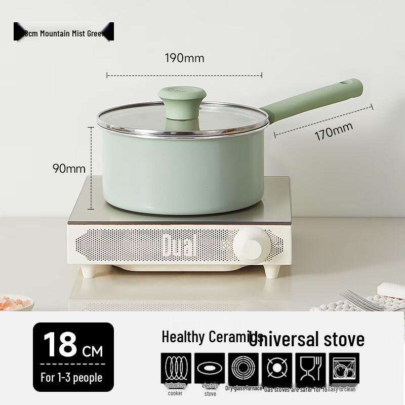 RECHEF 18cm Ceramic Non-stick Milk Pot