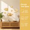 3D Effect Fish School Wall Sticker Removable Adhesive 3D Fish Wall Art  Background Decoration