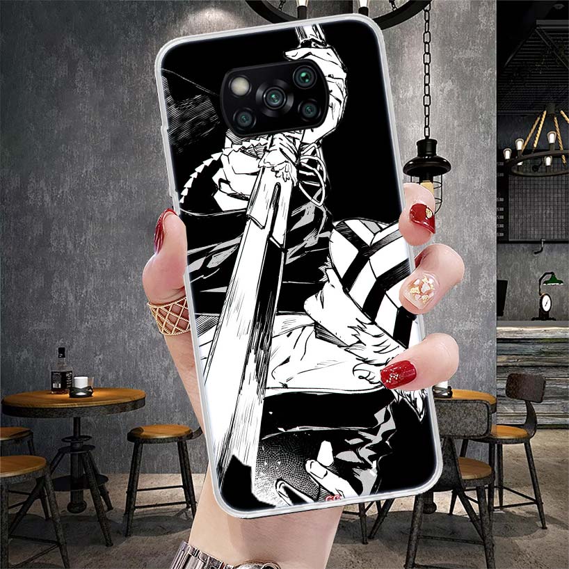 Bleach Kisuke Urahara Soft Phone Case For Xiaomi Redmi 15C 15 13C 13 Poco X5 X6 X7 F7 Ultra M7 12C 12 10 10C 9C 9A 9T 9 Fundas P
