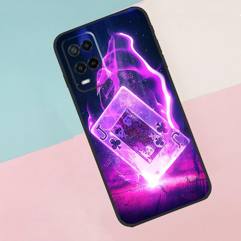 Poker Playing Card For Oppo A40 A60 A80 A18 A38 A58 A78 A98 A79 A16 A76 A96 A15 A74 A94 A54 A77 A17 Phone Case