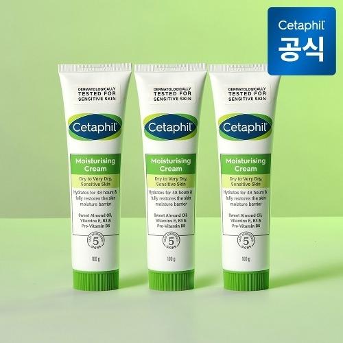 [Cetaphil] Cetaphil Moisturizing Cream 100g x 3_36902751_667316