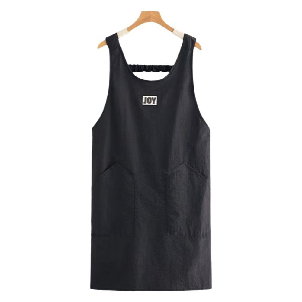Wear Resistant Waistcoat Style Apron Breathable Coffee House Aprons Durable Kitchen Apron Baking