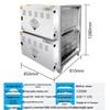 Commercial Eco-friendly Stainless Steel Smokeless Barbecue Kitchen Fume Purifier