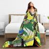 Warm Soft Blanket Picnic TMNT Game  Bedding Throws  Flannel Bedspread For Bedroom Comfortable Sofa Bed Cover