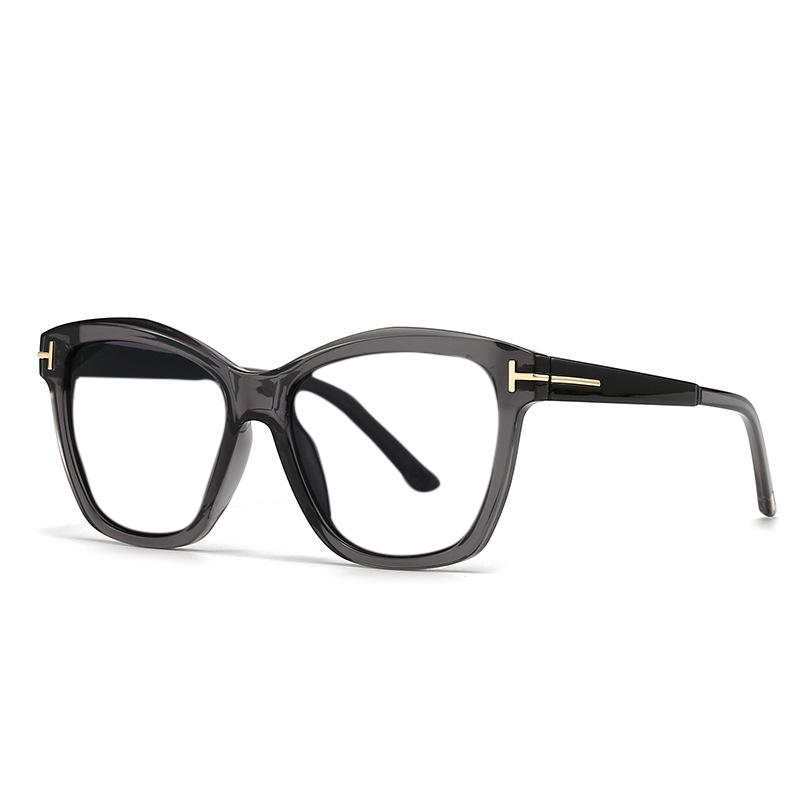 Vintage Oversized Cat Eye Anti Blue Light Reading Glasses Women Men Finished Presbyopia Eyeglasses Customized Prescription Glass