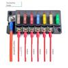 LyxosVee Fuse Block 6 Circuit Fuse Box Kit with LED Indicator Car Fuse Box