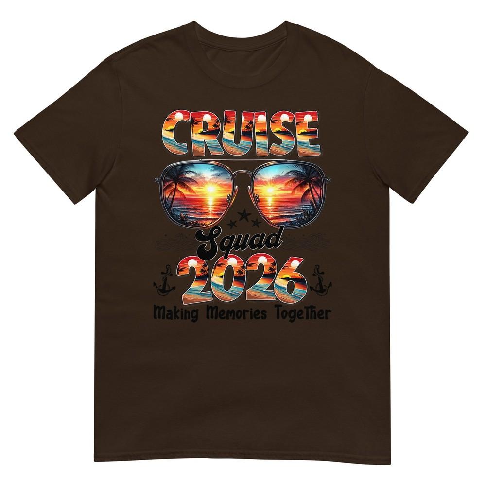 Cruise Squad 2026 Summer Vacation Matching Family Cruise TShirt