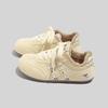Fleece-lined Warm White Sneakers Versatile Soft-soled Casual German Training Shoes Canvas Shoes Thickened Cotton-padded Shoes
