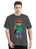 A Cool Bear With A Guitar And Sunglasses Funny Tshirt Unisex Fashion Short Sleeve Casual Clothes Oversized Tshirt Hip Hop Tees