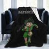 Hunter X Hunter 3D Print Fluffy Blanket Classic Japanese Anime Custom Blanket Soft Warm Lightweight Teens Kids Throw Blanket