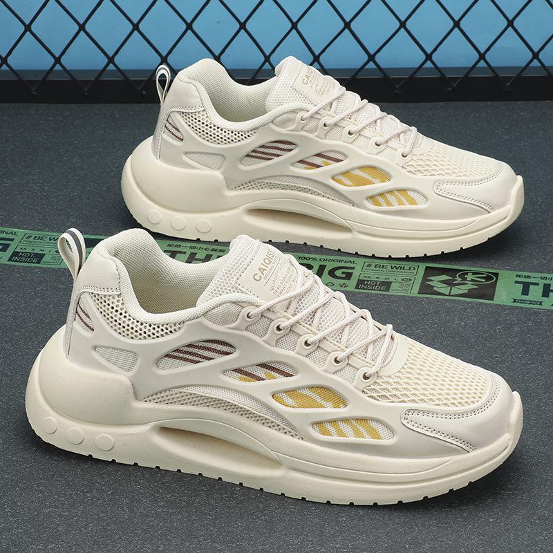 Men's shoes summer new breathable versatile sports casual mesh non-slip wear-resistant dad shoes