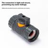 High Pressures Resistant Quickly Connects Hose Fitting Corrosions Proof Garden Hose Pipe Connector for Gardening Use