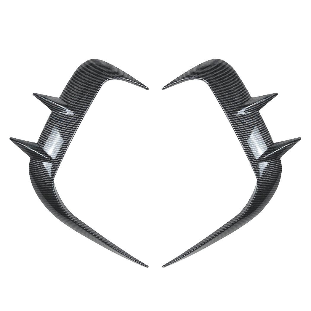 

Front Bumper Spoiler Fog Lamp Cover Air Knife Splitter Body Kit For BMW 5 Series I5 G60 G61 M Sport 2024-2025
