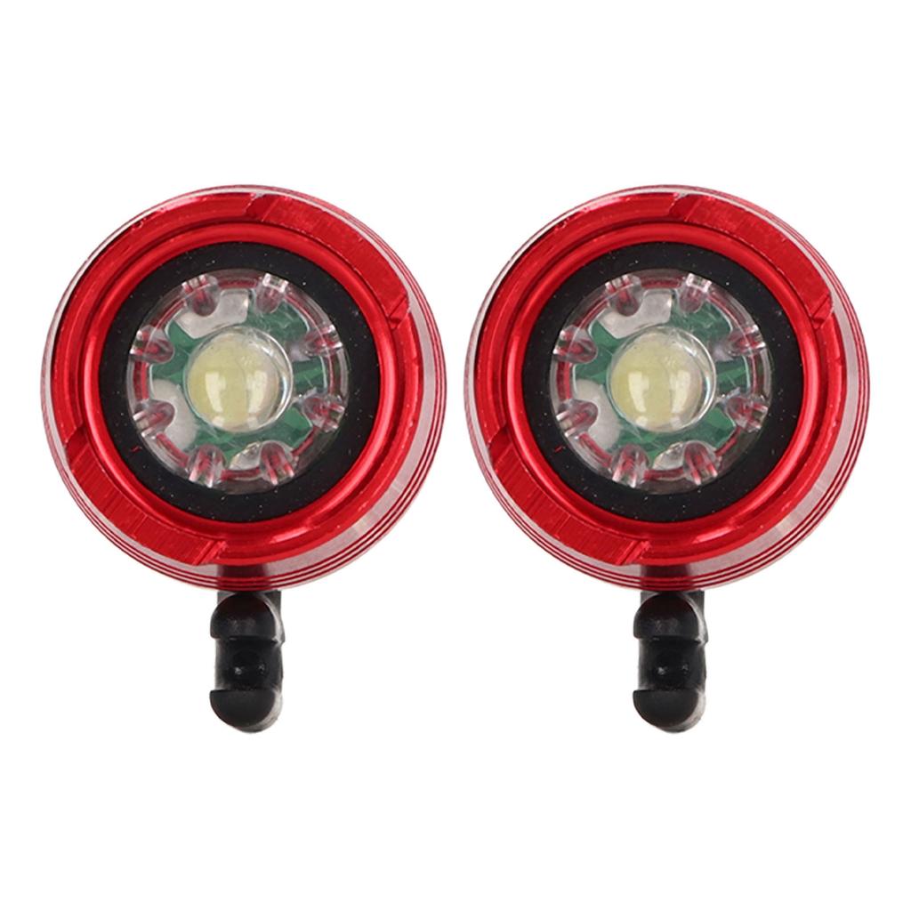 2PCS Clogs Shoes Headlight Decorative Aluminum Alloy ABS IPX5 Water Resistant Clogs Headlamp for Thanksgiving