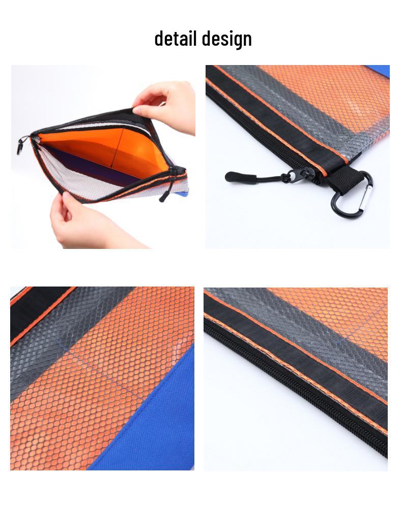 Large Transparent Waterproof Oxford Tool Bag with Hook