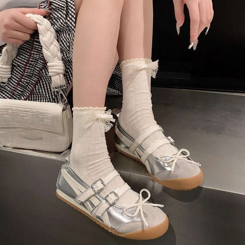 New, Niche, Breathable, Soft-soled, Casual and Versatile Ballet Shoes for Women