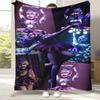 Horror Freddy F-FNAF Games Flannel Blanket,Ultra Soft Warm Plush Throw for Home Bedroom Bed Sofa Cover Office Camping Picnic