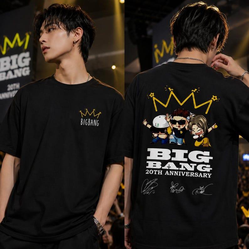 2026 Sommer Heißer Verkauf Big Bang K-Pop VIP T-Shirt Y2K Unisex Hip Hop Streetwear T-Shirt Hohe Qualität Harajuku Punk T-Shirt