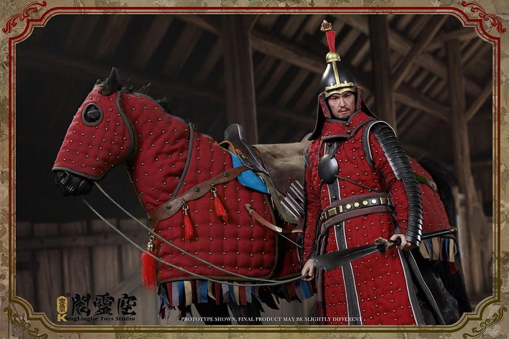 Action Figure Red Horse Tackle and Horse Not [TOYBARJAPAN] 1/6 Accessories/KLG KLG-D202012A (doll Included)