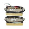 FLEOR 1PC LP Guitar Alnico 5 Humbucker Pickup 4-Conductors Neck or Bridge Electric Guitar Parts