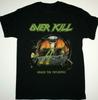 Overkill Under The Influence Schweres Baumwoll-T-Shirt Schwarz S-234XL Unisex T-Shirt KN126 Unisex T-Shirt