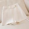 Women's Asymmetrical Suit Shorts - High Waist A-line Wide Leg Pants for Spring/Summer/Autumn 2026