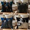 Daft Punk Cushion Cover Pattern Printed Pillowcase For Living Room Sofa Cushion Cover & Bedroom Decor