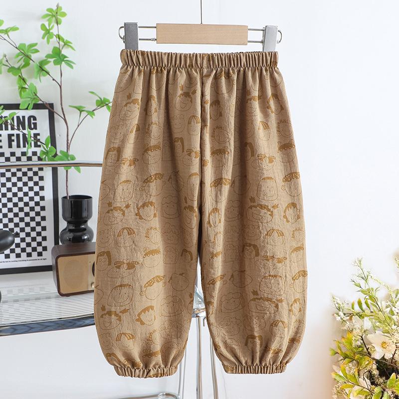 Summer Baby Pants Boys and Girls Casual Mosquito Proof Pants Breathable Kids Sweatpants Children's Pants