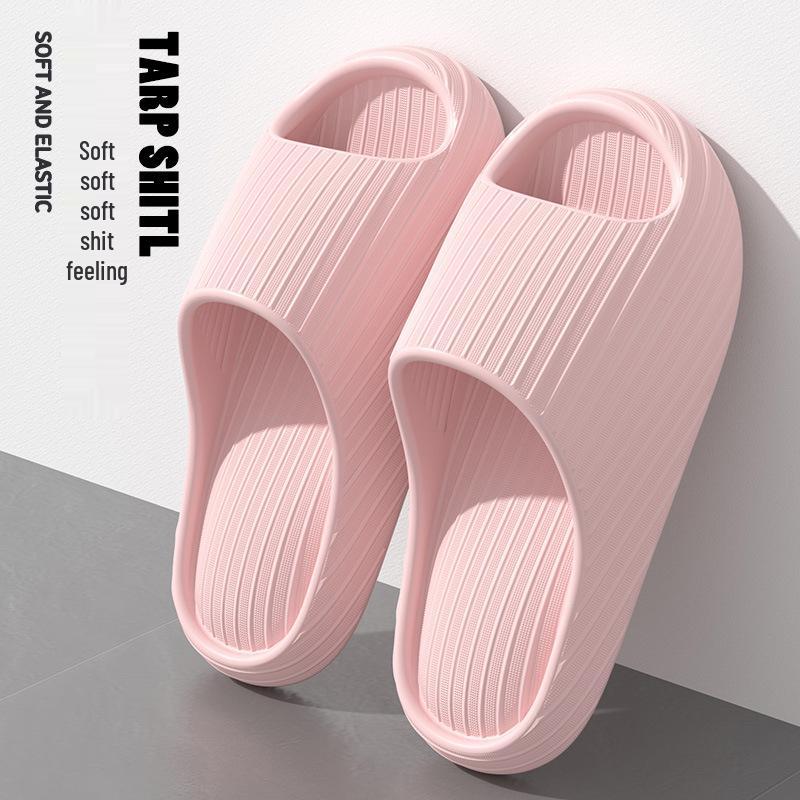 Unisex EVA Bath Slippers: Anti-Slip, Wear-Resistant, Thick-Soled for Indoor Summer Use