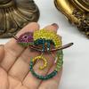 SKEDS Vintage Women Men Fashion Crystal Cross Baroque Style Badges Brooch Retro Unisex Rhinestone Luxury Pin Corsages Jewelry
