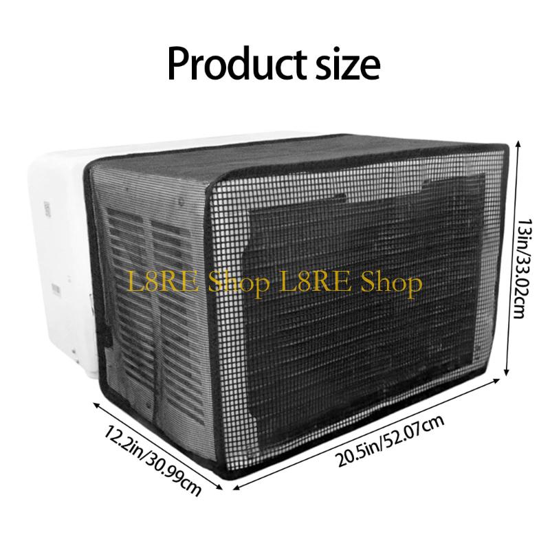 L8RE Breathable Mesh Air Conditioning Cover Full Enclosure Dustproof PVC Texture