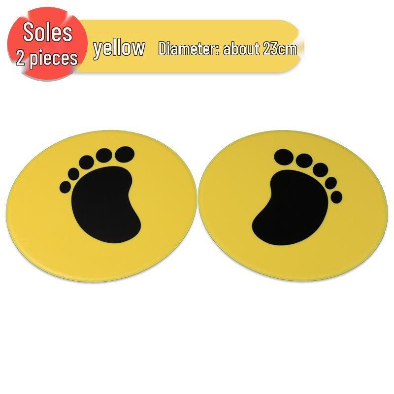 23cm Runde Sensorische Trainingsmatte für den Kindergarten - Lustige Flache Markierscheibe für Handflächen & Fußsohlen