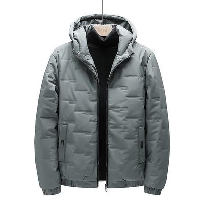 - Cotton Clothes Men's Trendy Hooded Cotton Clothes Autumn and Winter New Handsome Casual Men's Jackets Men's Cotton